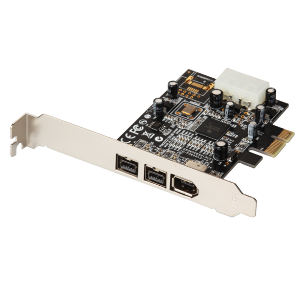 PCI-E 2 x 1394B + 1 x 1394A FireWire Controller Card