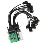 PCI-E 16-port (RS232, DB-9) Serial Controller Card with Fan-out Cable