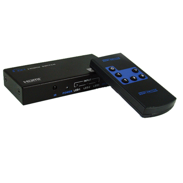 HDMI Switch 3×1 (4K2K@30Hz)