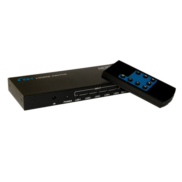HDMI Switch 5×1 (4K2K@30Hz)