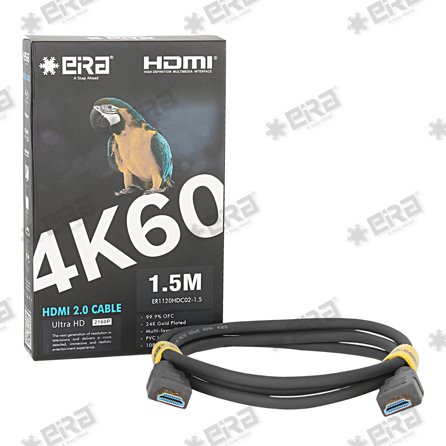 High Speed Ultra 4K 60Hz HDMI 2.0 Cable – 1.5m
