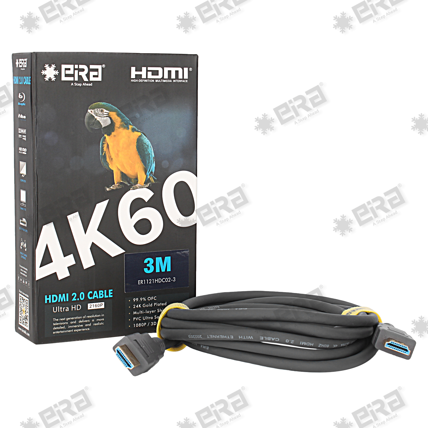 High Speed Ultra 4K 60Hz HDMI 2.0 Cable – 3m