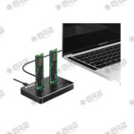 SSD Docking Station (USB 3.1 Gen1 to M.2 NGFF Dual Bay)