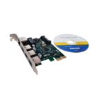 PCIe x1 to Gigabit LAN + 3*USB 3.0 Combo Card