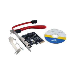 PCIe x1 to eSATA + SATA III (2 Internal/2 External)