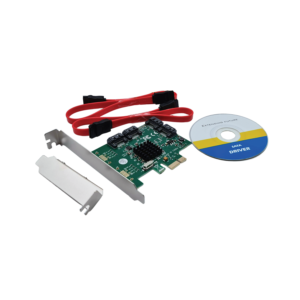 PCIe x1 to SATA III (4-Port Internal)