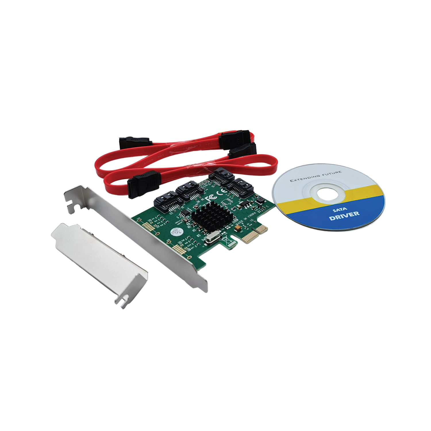 PCIe x1 to SATA III (4-Port Internal)