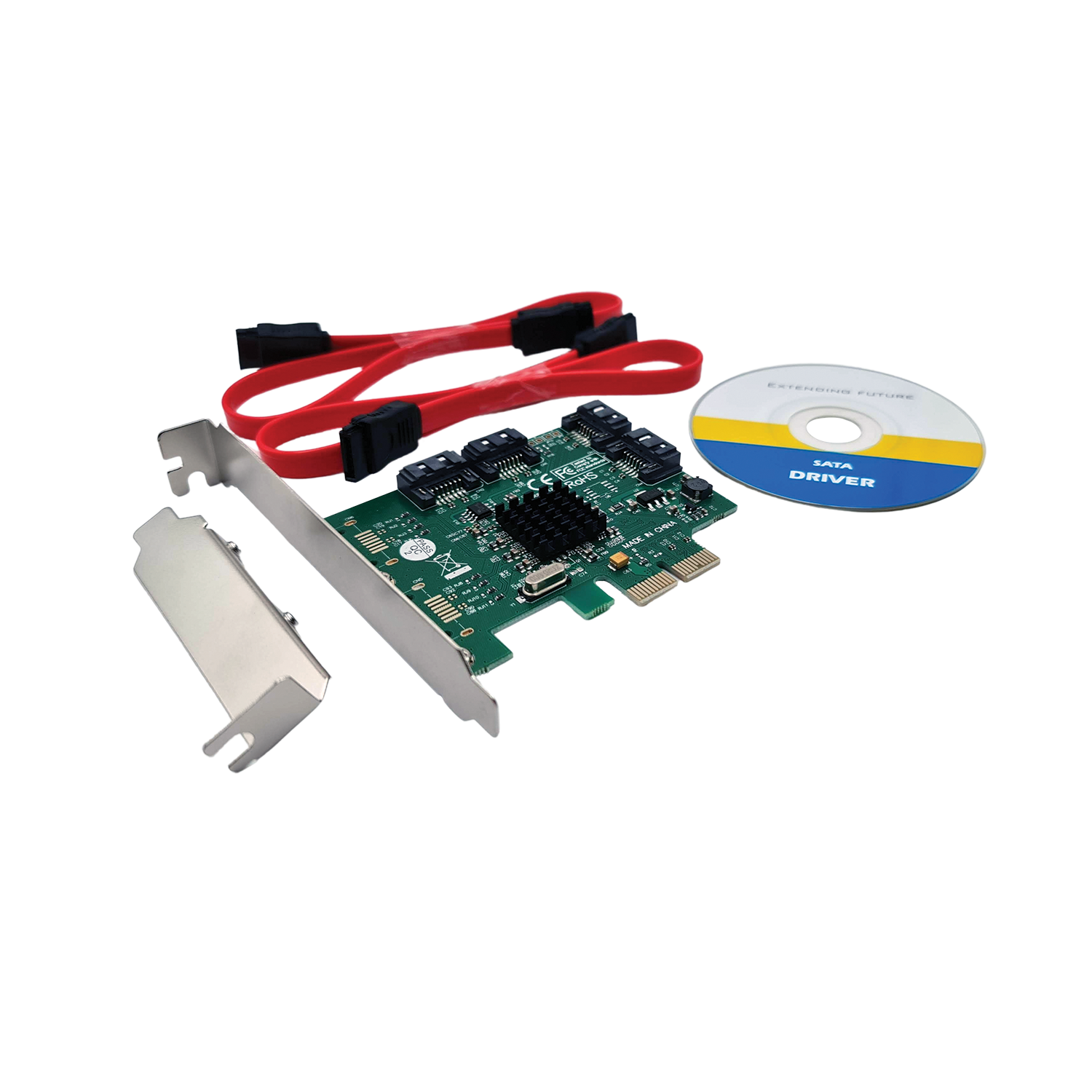 PCIe x1 to SATA III RAID (4-Port Internal)