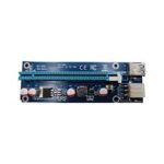 ER1021 RISER CARD X1 to X16 USB 3.0(6-PIN)