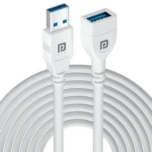 Portronics Uniconnect - USB Male To USB Female 3A 5M Cable