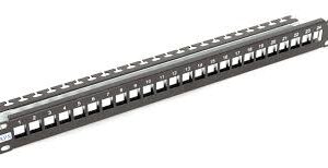 24 Port RJ45 Unloaded Patch Panel