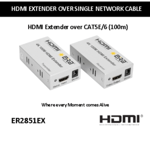 ER2851EX HDMI EXTNDER OVER CAT5E/6 (100M)