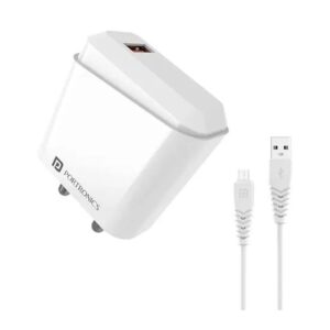 Portronics POR 10031 Adapto 41 M (USB QC) (White)