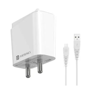 Portronics POR 10035 Adapto 40 M (USB QC) (White)