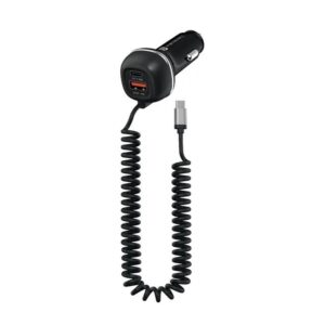 Portronics POR 1873 Car power 1C (71W) (Black)