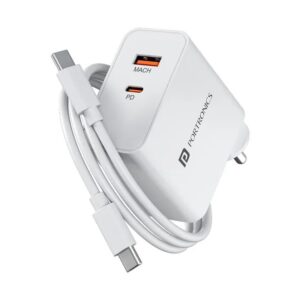 Portronics POR 2022 Adapto 45B (QC PD) (White)