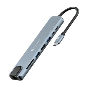 Portronics POR 2149 MPort 8 (Grey)