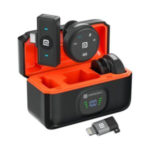Portronics POR 2323 VlogMate 3 (Round Mgnt) (Black)