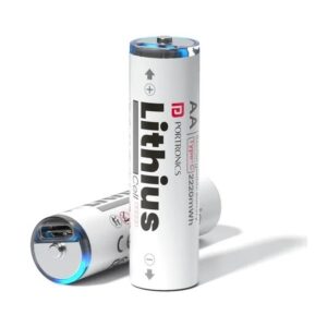 Portronics POR 2509 Lithius Cell - AA (White)