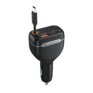 Portronics POR 2860 Car Power Neo(96W) (Black)
