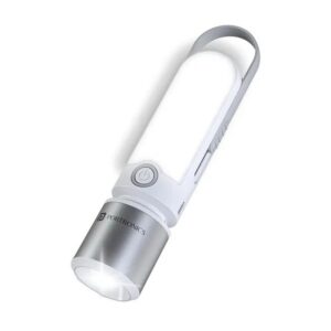 Portronics POR 3678 Luma - Rechargeable LED Flash Light (White)