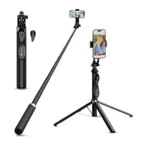 Portronics POR 3696 Lumistick Pro Max - Smart Selfie Stick (Black)