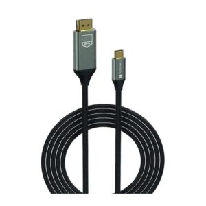 Portronics POR 3707 Synch Prism - Type C to HDMI 1.8M (Black)